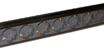 фото Стоечный блок 8 розеток 19" 1U, тип PDU19-1U-8-C14-16A