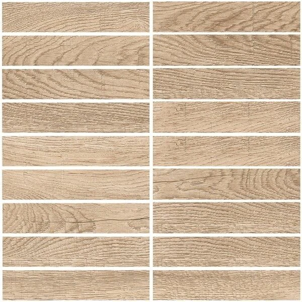 Фото Керамический гранит GRASARO Italian Wood 307x307 мозаика G-250/SR/m11