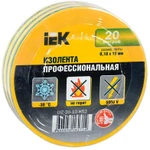 фото Изолента ПВХ 0.18х19мм желт./зел. (рул.20м) ИЭК UIZ-20-10-K52