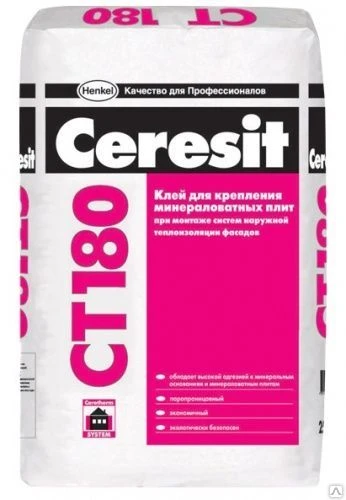 Фото Клей для минеральной ваты Ceresit СТ 180 Ceresit