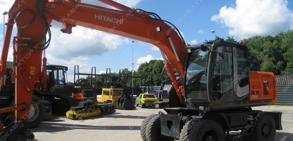 Фото Аренда колесного экскаватора Hitachi ZX170W-3, Москва