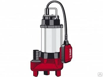 Фото Насос погружной фекальный Зубр НПФ-450