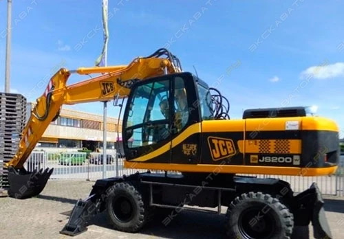 Фото Аренда колесного экскаватора JCB JS 200W, Москва