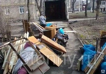 Фото Вывоз крупногабаритного мусора