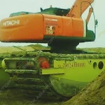 Фото №14 Аренда экскаватора-амфибии Doosan DX225LCA-SLR, Махачкала