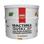 фото МАСТИКА ДЛЯ ГИБКОЙ ЧЕРЕПИЦЫ ФИКСЕР, 3,6КГ