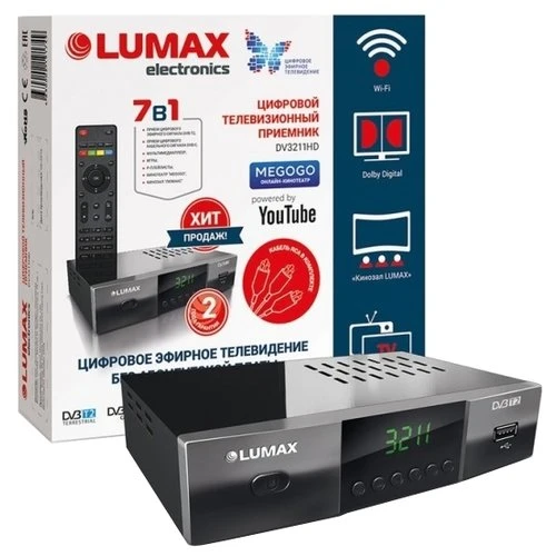 Фото TV-тюнер LUMAX DV-3211HD