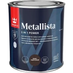 фото Краска 3в1 Tikkurila Metallista по ржавчине, коричневая 0,8л