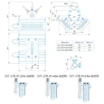 Фото №3 Промышленный светильник Модуль SVT-STR-M-32Вт-DUO90 (с защитой от 380) 135 Лм/Вт 8640 Лм