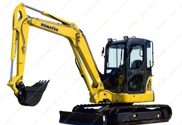 Фото Аренда мини-экскаватора Komatsu PC35R, Краснодар