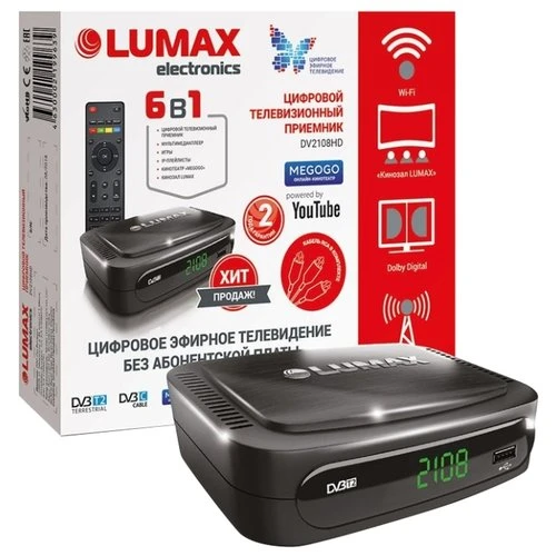 Фото TV-тюнер LUMAX DV-2108HD