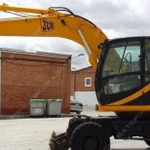 фото Аренда колесного экскаватора JCB JS 160W, Москва