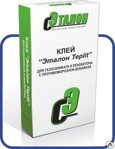 Фото Клей для газосиликата и пенобетона Эталон-Teplit, Мешок 25кг