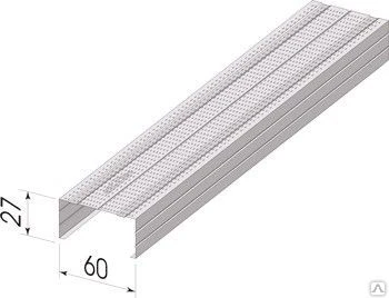 Фото Профиль стоечный ПС-6 (100х50)=3м, пог. м