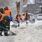 фото Уборка снега