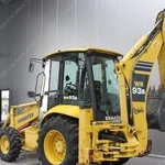 фото Аренда экскаватора-погрузчика Komatsu WB93R, Омск