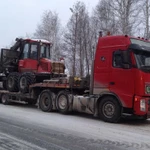 фото Перевозка спецтехники тралами ( низкорамники ) по России