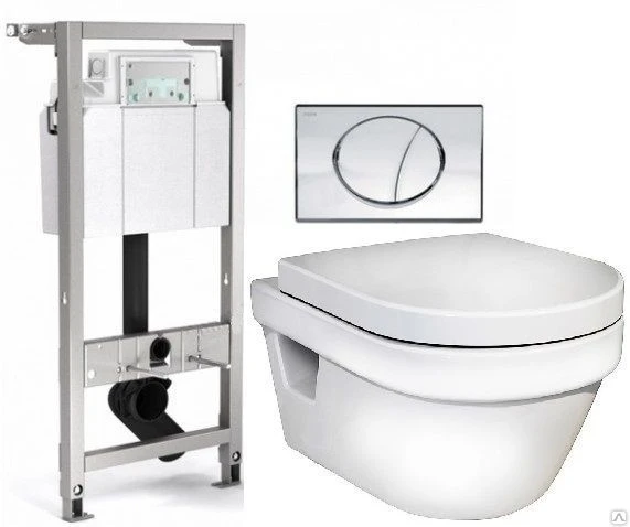 Фото Комплект Gustavsberg Hygienic Flush 512318+5G84HR01 Gustavsberg