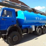 фото Услуги водовоза техн. вода 4 куб.