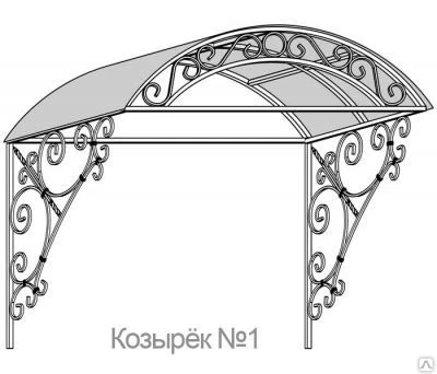 Фото Козырьки и навесы