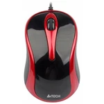 фото Мышь A4Tech N-360-2 Red-Black USB