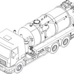 фото 465216 на шасси МАЗ-6312В9-429-012 МАШИНА ИЛОСОСНАЯ Евро-4