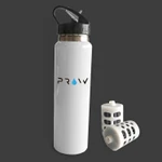 фото Portable stainless steel motion filter water bottle removes viruses and bacteria