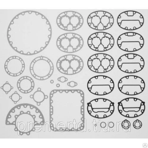 Фото Комплект прокладок компрессора 17-55020-20 NO