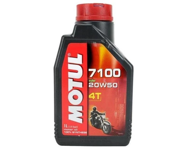 Фото Моторное масло для мотоциклов MOTUL 7100 4T 20w50 (1л.) 104103