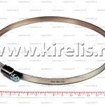 фото 140-160 мм Хомут червячный (нерж.сталь W2, шир.ленты 9 мм)