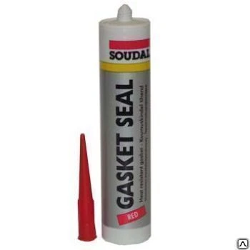 Фото SOUDAL Высокотемпературный силиконовый герметик Gasket Seal (310мл) цвет: к