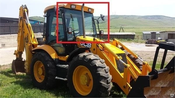 Фото Стекло лобовое для JCB 3СХ-4СХ 2005