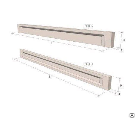 Фото Балка стропильная БСП9.2-8АIII 93г. 9м односкатная