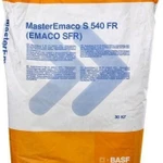 фото Смесь MasterEmaco S 540 FR (EMACO SFR) расход 2000 кг на 1 м3