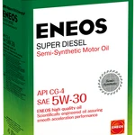 фото Масло моторное ENEOS Super Diesel 5W30 6 л. CG-4