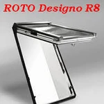 фото Центрально-поворотное окно Roto Designo R8