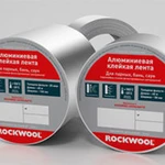 фото Алюминиевая клейкая лента ROCKWOOL ширина 0,10