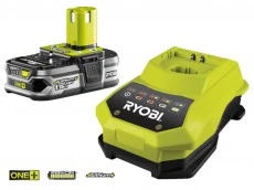 Фото Зарядное устройство и аккумуляторная батарея Ryobi RBC18L15