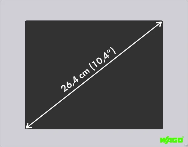 Фото 762-1104 PERSPECTO®, веб-панель с диагональю 26,4 см (10,4")