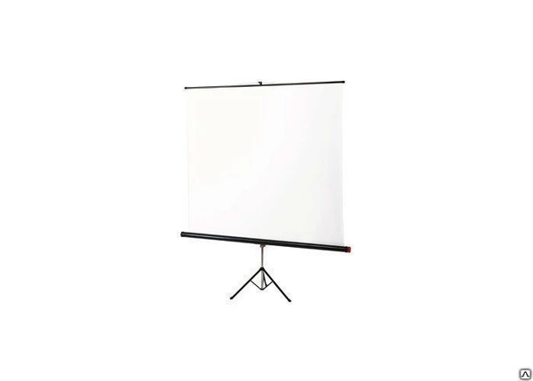 Фото Экран на штативе 155x155 cм Braun Standard (white/silver с антибликовым пок