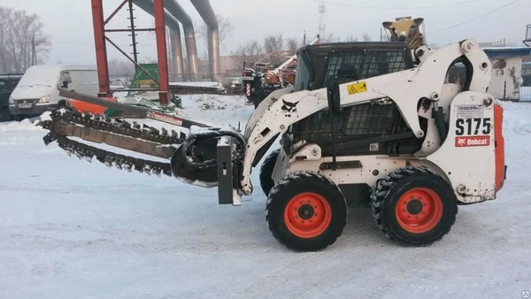 Фото Грунторез (бара) на мини погрузчике BobCat