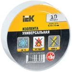 фото Изолента ПВХ 0.13х15мм (рул.10м) бел. ИЭК UIZ-13-10-10M-K01