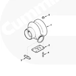 фото Турбина Cummins ISBe 4047747 4956072 4047748 4047751