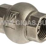 фото Клапан обратный с латунным золотником 1/2" (уп.20/320) Valtec