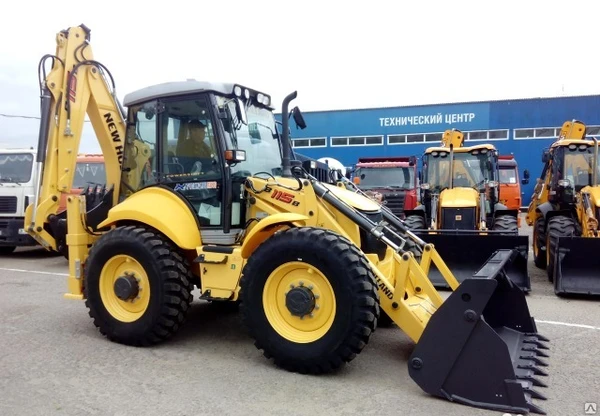 Фото Экскаватор-погрузчик New Holland B115B