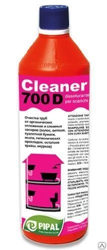 Фото СРЕДСТВО ОЧИСТКИ КАНАЛИЗАЦИЙ CLEANER 700 D