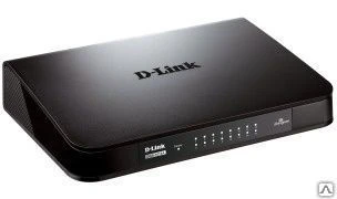 Фото DGS-1016A/B1B Коммутатор 16х 10ХХMbps портов, неуправляемый D-Link