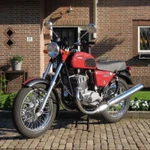 фото Мотоцикл Jawa 350/640 Californian (красный/черный)