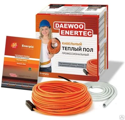 Фото Теплый пол кабельный Enerpia DW25W33L