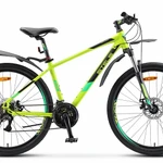 фото Горный (MTB) велосипед STELS Navigator 645 MD 26 V010 лайм 18" рама